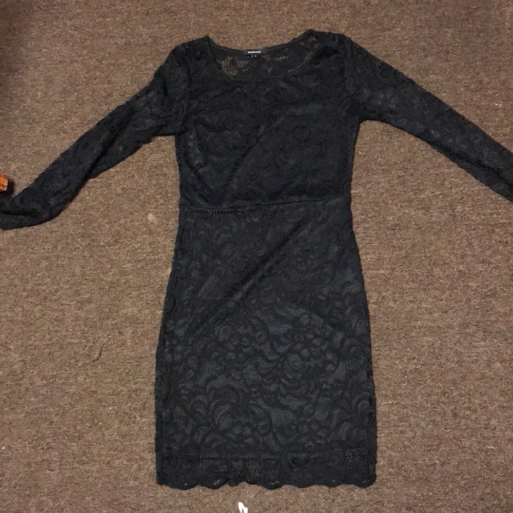 Lace pencil dress